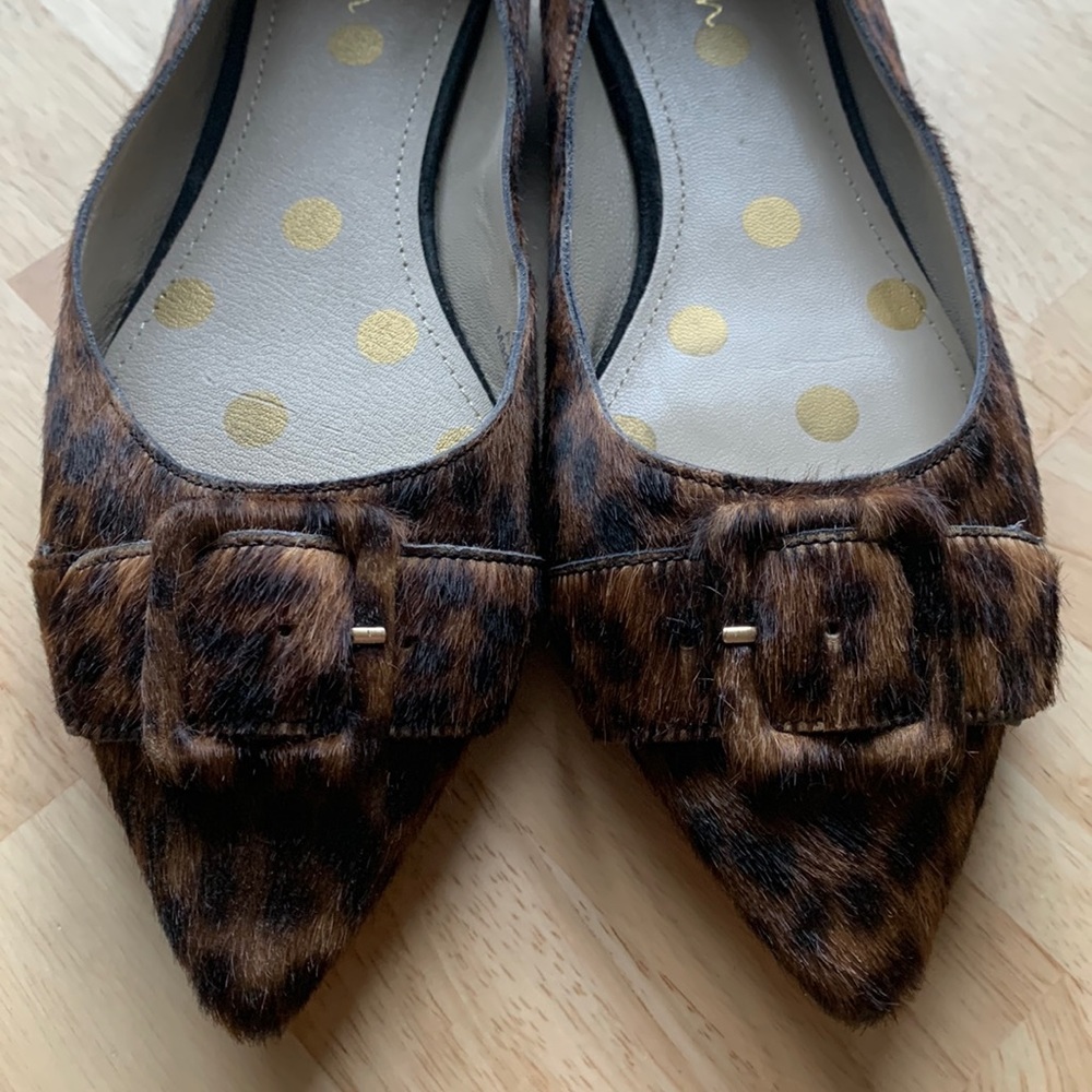Boden leopard print flats